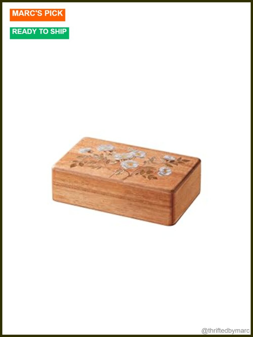Walnut Wood Jewelry Box Brass Lock Small Travel Organizer for Women